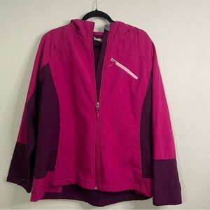 Free tech Women's Pink Jacket size 2X winter utility thick cozy full zip purple